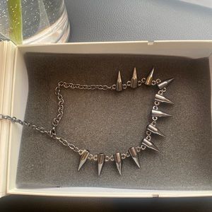 Metallic Chrome Bullet Choker